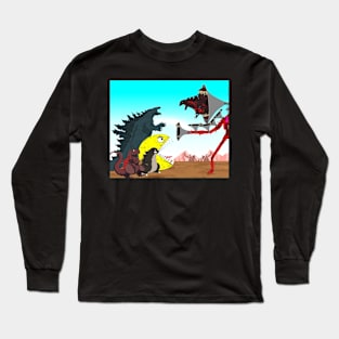 Monster Godzilla Long Sleeve T-Shirt